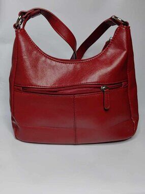 Giani Bernini Nappa Leather Hobo bag Red